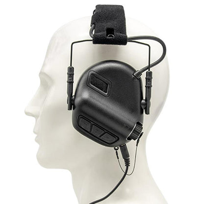 Casque d'écoute aux normes militaires OPSMEN EARMOR M31-Mark3 MilPro - Noir