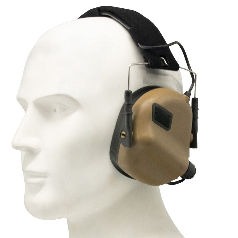 EARMOR M31-MOD4 Tactical Headset IPSC Shooting Hearing Protector - Coyote Brown