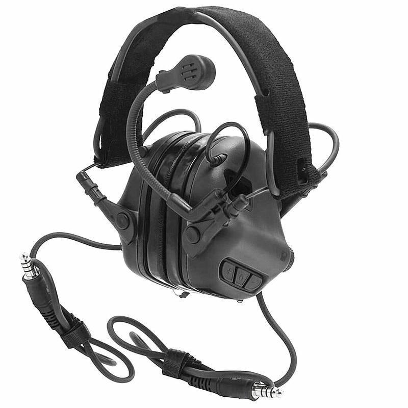 OPSMEN EARMOR Dual Comm M32-Mark3 MilPro Military Standard Headset - Foliage Green