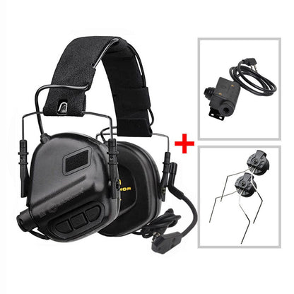 EARMOR M32 Tactical Headset & M51 Kenwood PTT Adapter & ARC Rail Adapter Sets 6 Colors