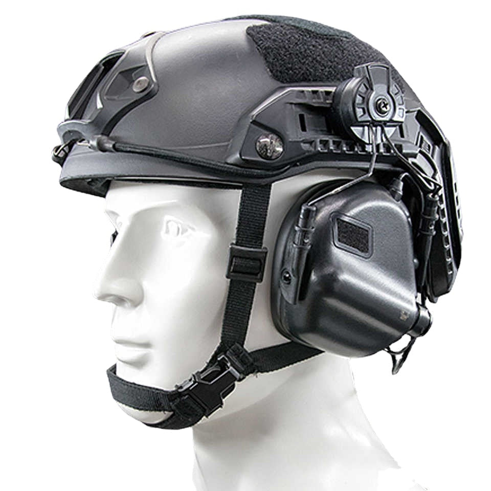 EARMOR M31H MOD4 Tactical Headset Hearing Protection for Ops-Core MT Fast ARC Helmet-Coyote Brown