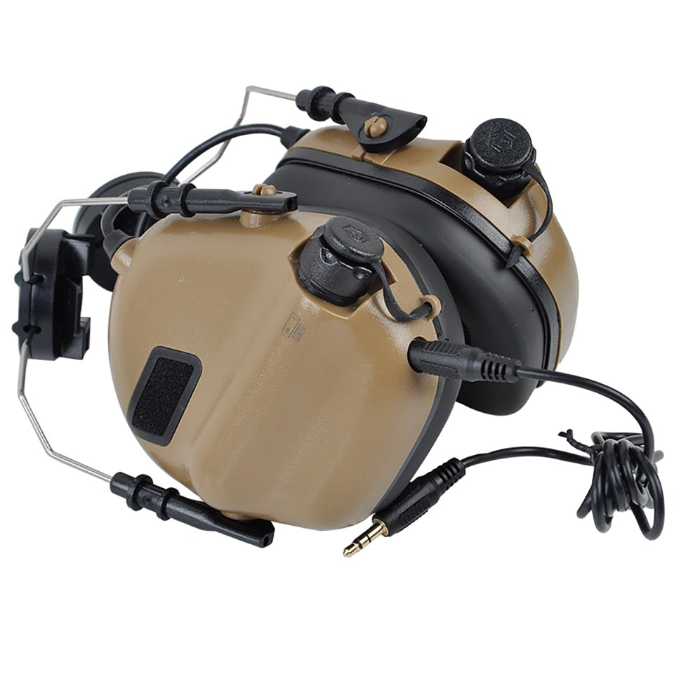 EARMOR M31H MOD4 casque tactique protection auditive pour casque Ops-Core MT Fast ARC-coyote marron 