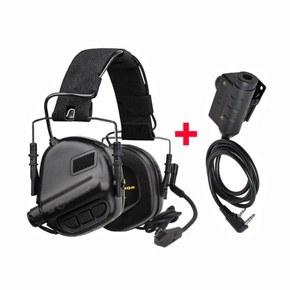 EARMOR M32 MOD4 casque tactique et ensemble d'adaptateurs M51 PTT système de Communication tactique