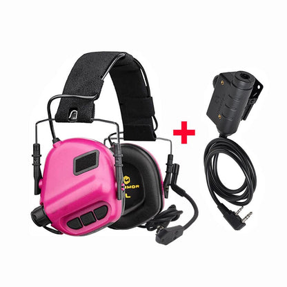 EARMOR M32 MOD4 casque tactique et ensemble d'adaptateurs M51 PTT système de Communication tactique