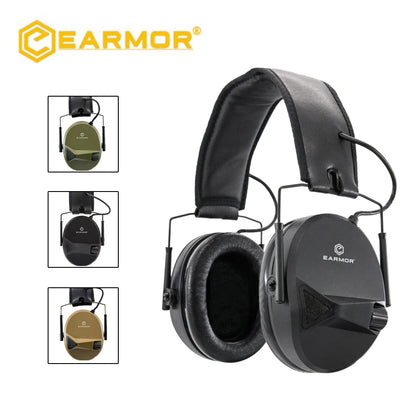 EARMOR – casque tactique M30 MOD4, protection auditive pour tir, dégagement du bruit