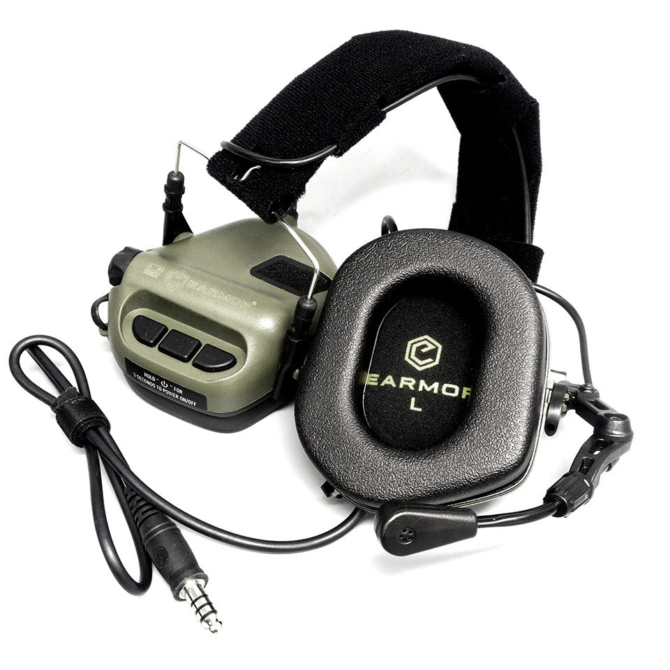 EARMOR M32 MOD4 Auriculares tácticos Electrónica Comunicación Reducción de ruido Auriculares 